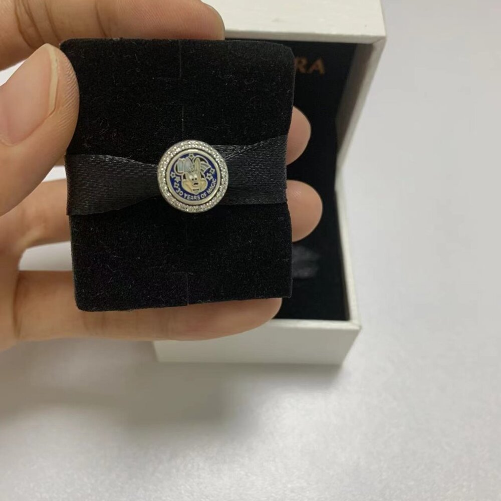 Pandora Disney Paris 30th Years Anniversary Charm Clear CZ